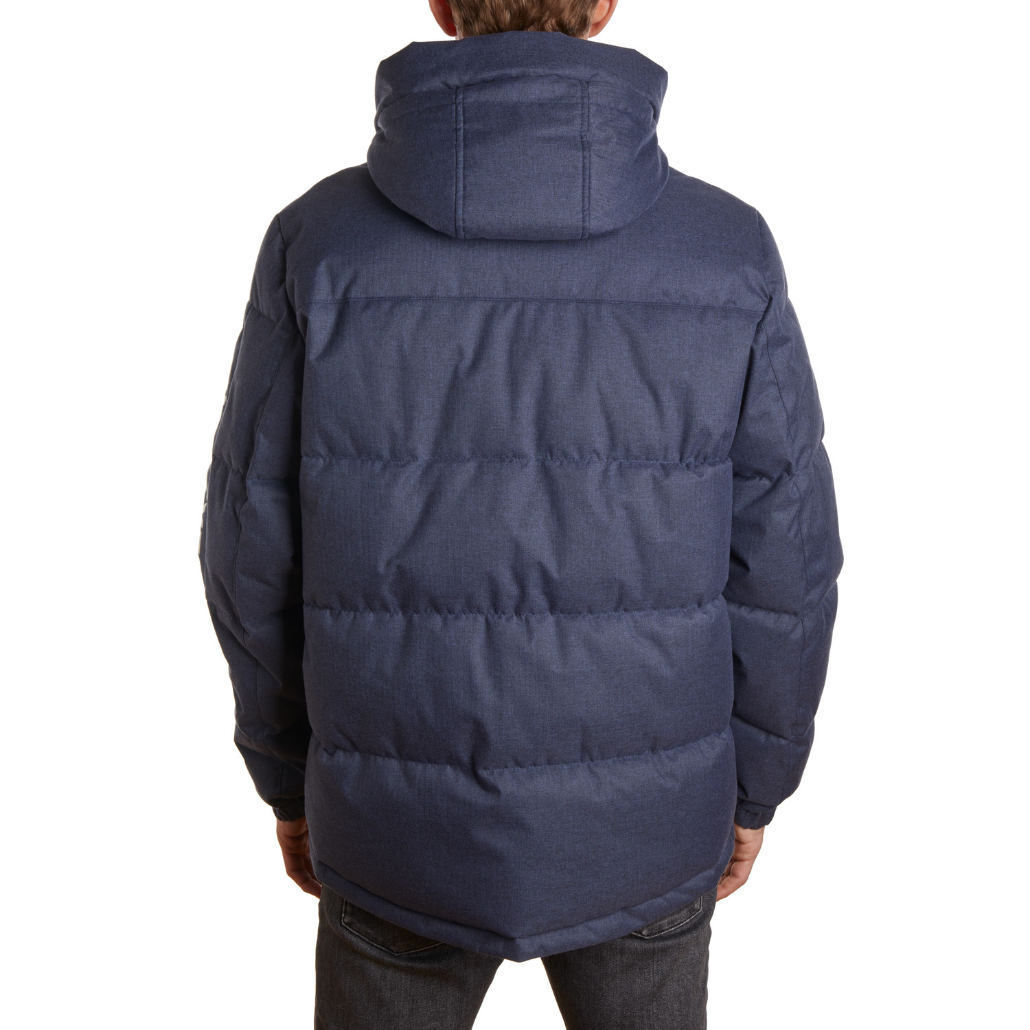 Twill Puffer Jacket // Navy Heather (S) - Members Only - Touch of Modern