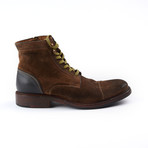 Burnished Lace Up Boot // Tobacco (Euro: 43)