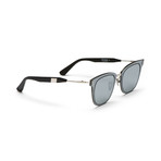 Unisex Mirrorcake 02 Sunglasses // Silver