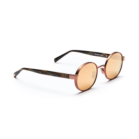 Men's Eclipse 02 Sunglasses // Copper + Brown Horn
