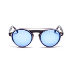 Men's Dyad 01 Sunglasses // Black + Blue