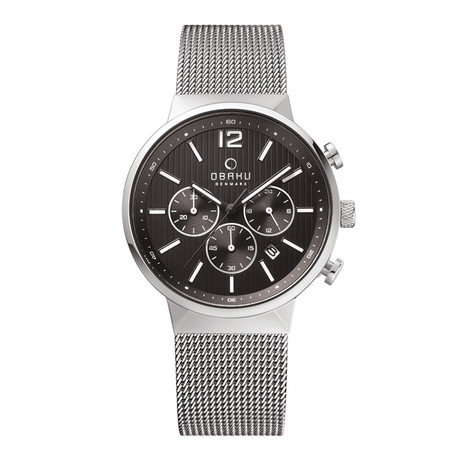 Obaku Storm Chronograph Quartz // V180GCCBMC