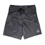 Grand Canyon Colorado River Board Shorts // Gunmetal (30)