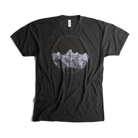 The Tetons T-Shirt // Heather Black (S)