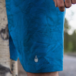 Headwaters Colorado River Board Shorts // Blue (34)