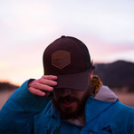 Yellowstone National Park Hat // Brown