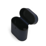 Grain Leather Airpod Case // Navy