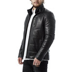 Sanchez Leather Jacket // Black (M)