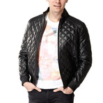 Moreno Leather Jacket // Black (S)