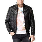 Moreno Leather Jacket // Black (XL)