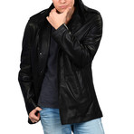 Montana Leather Jacket // Black (XL)