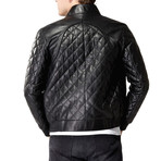 Moreno Leather Jacket // Black (L)