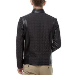 Gomez Leather Jacket // Black (XL)