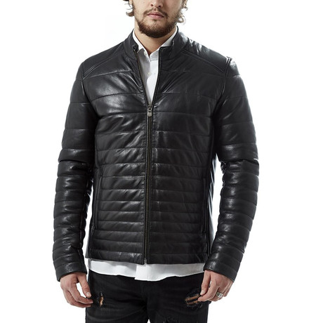 Amor Leather Jacket // Black (XS)