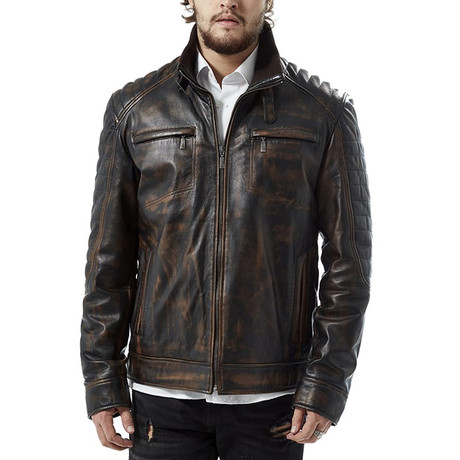 Chester Leather Jacket // Black (XS)