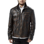 Chester Leather Jacket // Black (M)