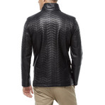 Eloy Leather Jacket // Black (XS)