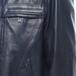 Paco Leather Jacket // Black (M)