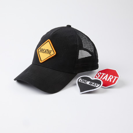 The Trucker Hat + Patches Bundle // Word on Street - 3 Patch Collection