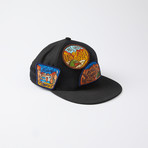 The Flat Brim Hat + Patches Bundle // Outdoor Adventures - 3 Patch Collection