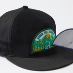The Flat Brim Hat + Patches Bundle // Coastal Vibes - 3 Patch Collection
