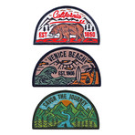 The Trucker Hat + Patches Bundle // Coastal Vibes - 3 Patch Collection
