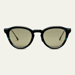 Unisex Le Vault Sunglasses // Emerald + Gray