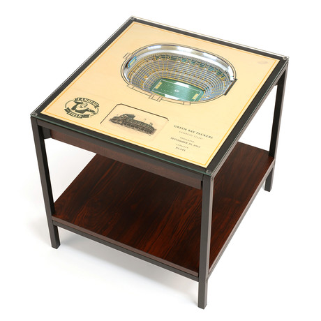 NFL // Green Bay Packers// End Table