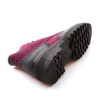 Harold Wingtip Brogue Boot // Fuchsia + Black (Euro: 40)