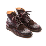 Fabian Wingtip Brogue Boot // Brown (Euro: 42)