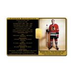 Bobby Hull // Limited Edition 24K Gold Bar