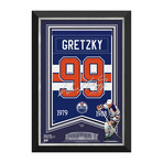 Wayne Gretzky // Signed Arena Banner // 1 Of 99