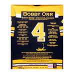 Bobby Orr // Limited Edition Autographed Display // Elite Edition Career Jersey
