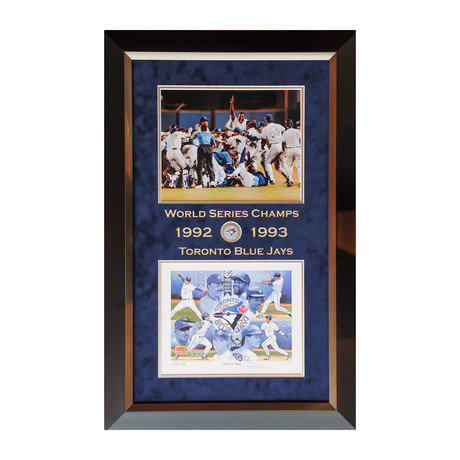 Toronto Blue Jays World Series Limited Edition Lithograph