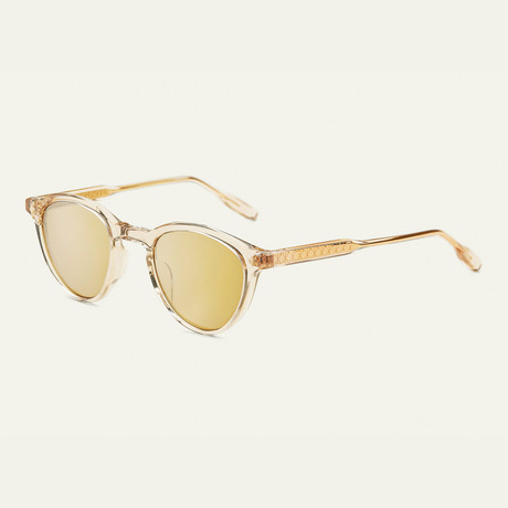 Dolce Vita // Smoked Crystal/18K Gold Bronze // Sunglasses