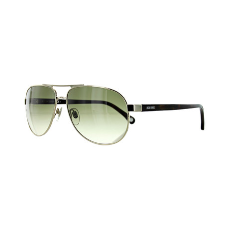 Men's Aviator Sunglasses // Gold + Olive