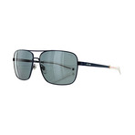 Jack Spade // Men's Pilot PolarizedSunglasses // Navy + Gray