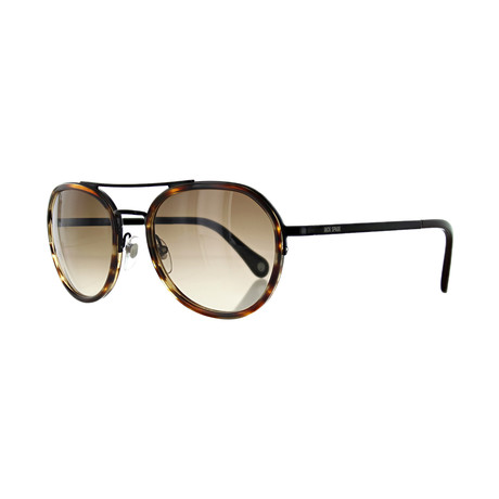 Men's Pilot Sunglasses // Brown + Warm Brown