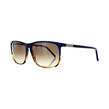 Men's Square Sunglasses // Navy Blonde + Warm Brown