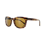 Men's Square Polarized Sunglasses // Brown