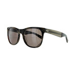 Men's Square Sunglasses // Brown Havana + Brown