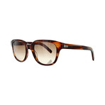 Men's Square Sunglasses // Brown Havana + Warm Brown