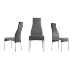 Abigail Dining Chair // Dark Gray