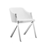 Isabelle Arm Dining Chair // White