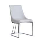 Alexa Dining Chair // Stainless Steel