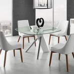 Alexa Dining Chair // Walnut Veneer