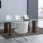 Alexa Dining Chair // Stainless Steel