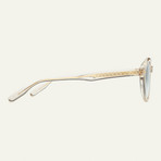 Unisex Bon Vivant Sunglasses // Tortoise + Sand + Green