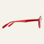 Unisex Bon Vivant Sunglasses // Red