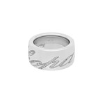 Chopard Chopardissimo 18k White Gold Diamond Revolving Ring // Ring Size: 7.25